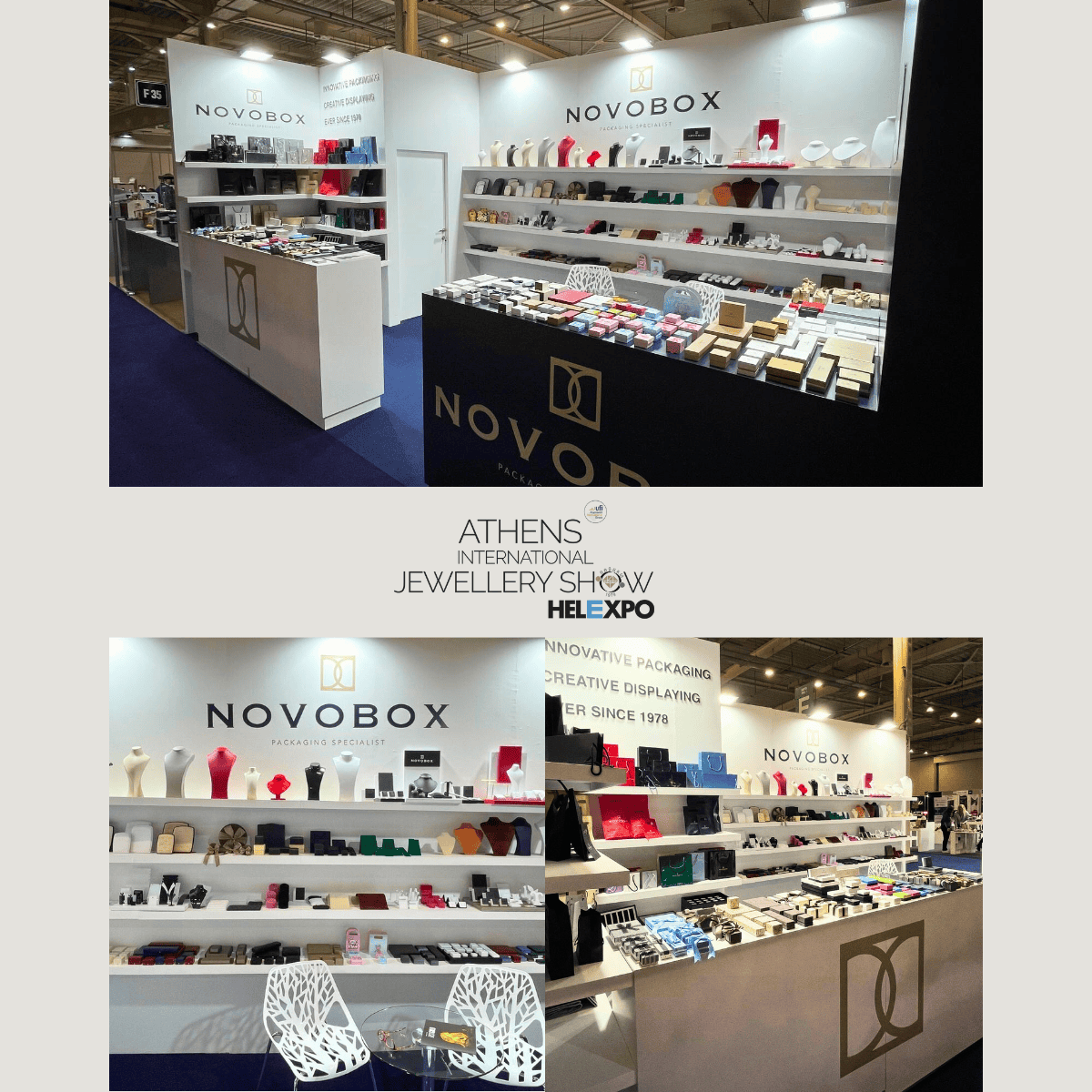 NOVOBOX EN LA ATHENS JEWELLERY EXPO 2025: Nuestra apuesta por la innovación en packaging