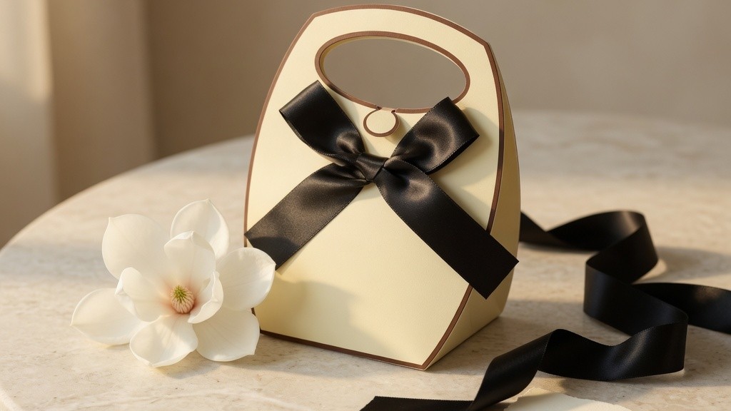 Packaging de joyería de NOVOBOX en acabado premium, con el logotipo visible