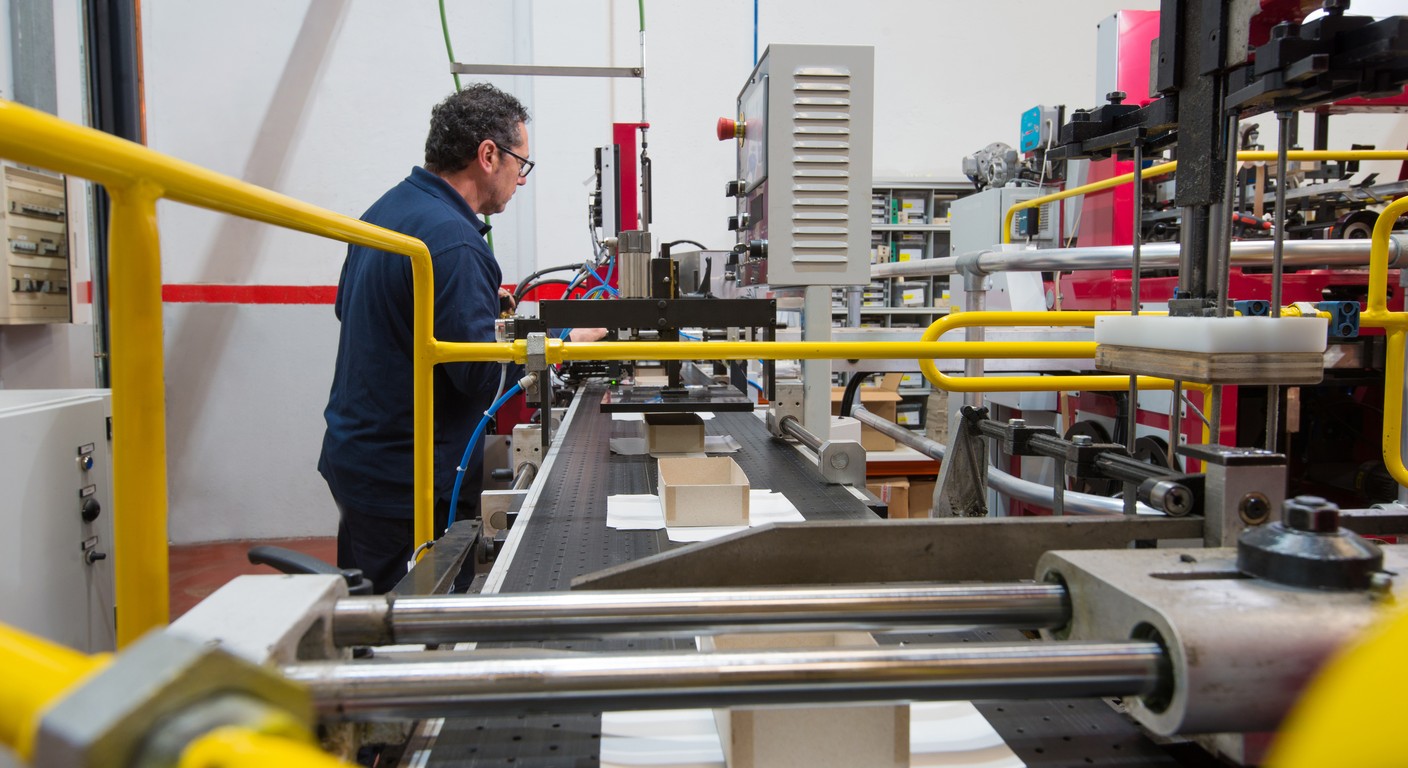La tecnología de producción y la mano de obra experta en la fábrica de NOVOBOX